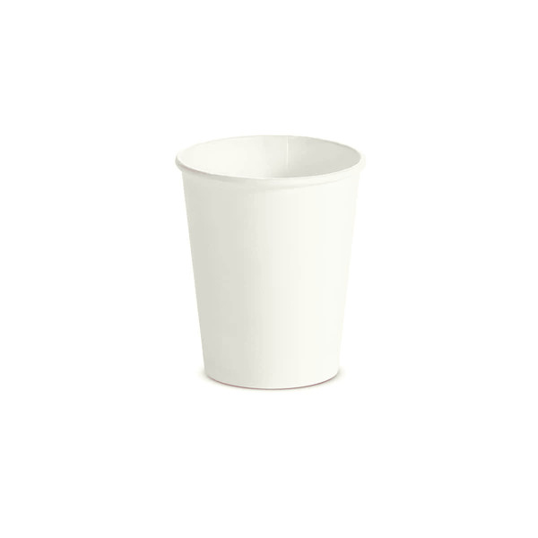 Стакан бумажный 200мл белый POLARCUP 50шт/уп.