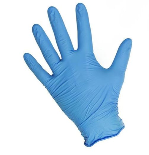 Перчатки нитриловые ACTIVE, р.XL 50пар/уп, голубые