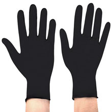 Перчатки нитриловые ACTIVE, р.L 50пар/уп, черные