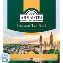Чай Ahmad English Tea №1 черный 100 пакетиков