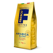 Кофе в зернах FRESCO "Arabica Blend" 1 кг, арабика 100%