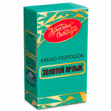 Какао-порошок КРАСНЫЙ ОКТЯБРЬ "Золотой ярлык", 100 г