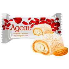 Конфеты АККОНД "Адель" с цельным миндалём, в кокосовой стружке, 500 г