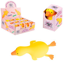 Игрушка-антистресс "ГУСЬ", 17 см, желтый, дисплей, JOLLY JOT (ДЖОЛЛИ ДЖОТ)