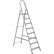 Стремянка 8-ми ступенчатая (алюм.) Стремянка 8-ми ступенчатая (алюм.)