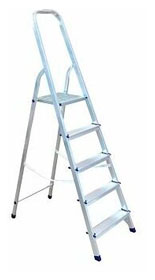 Стремянка 6-ти ступенчатая (алюм.) Стремянка 6-ти ступенчатая (алюм.)