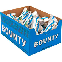 Шоколадные батончики Bounty с мякотью кокоса 1 кг