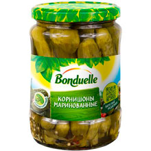 Корнишоны маринованные Bonduelle, 580 мл