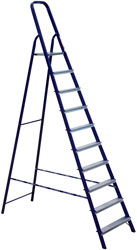 Стремянка 10-ти ст. стальная с алюм. ступенями Стремянка 10-ти ст. стальная с алюм. ступенями