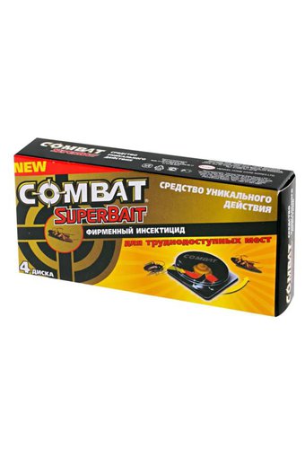 Ловушки от тараканов COMBAT SUPERBAIT (упак 4шт)