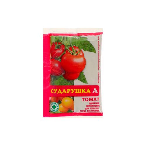 Удобрение минеральное СУДАРУШКА А для томатов (упак 60г)
