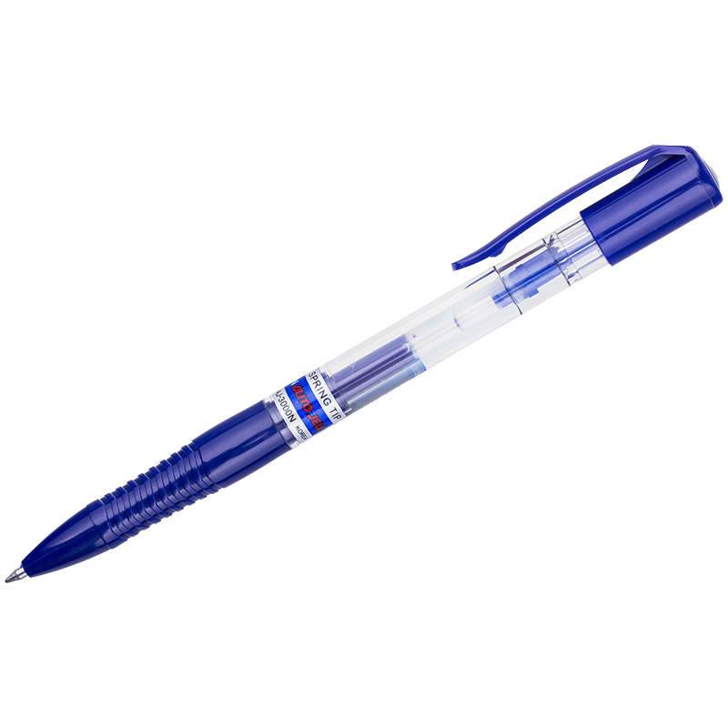 Ручка гелевая автоматическая Crown Auto Jell синяя, 0,7мм