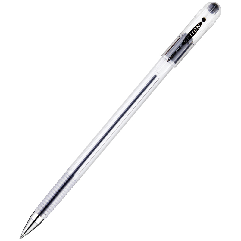 Ручка шариковая MunHwa Option черная, 0,5мм, штрих-код