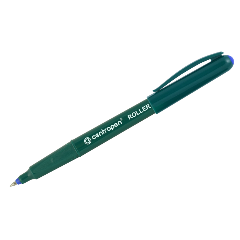Ручка-роллер Centropen 4615 синяя, 0,5мм, трехгран., одноразовая