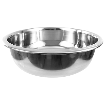 Таз из нержавеющей стали для хозяйственных нужд "Люкс-2" д630мм, 44л, h192мм