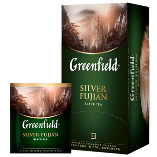 Чай Greenfield Silver Fujian черный 25 пакетиков