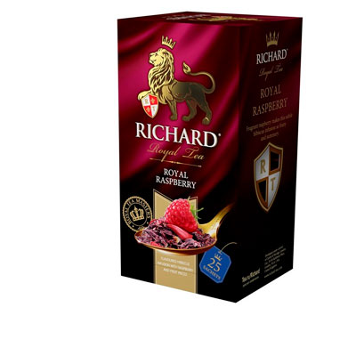 Чай Richard Royal Raspberry травяной 25 пакетиков