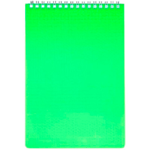 Блокнот Hatber Diamond Neon А5 80 листов зеленый в клетку на спирали (148х210 мм)