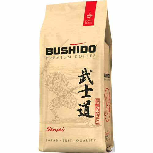 Кофе Bushido Sensei в зернах, 227г