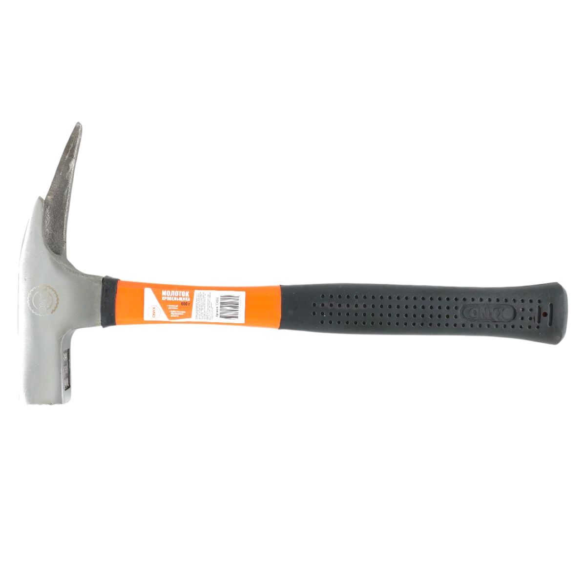 Молоток кровельщика 600 гр фиберглассовая ручка "ONYX"