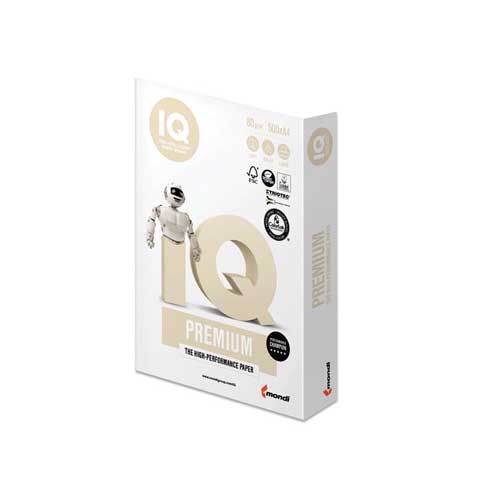 Бумага IQ Premium (А4, марка А+, 80 г/кв.м, 500 л)