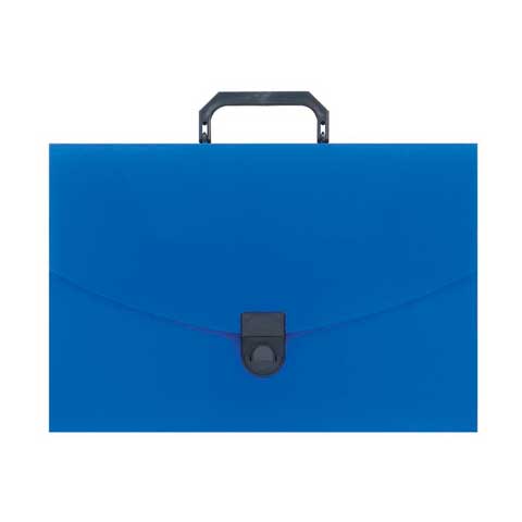 Папка-портфель пласт. ATTACHE A4/06 30мм синий