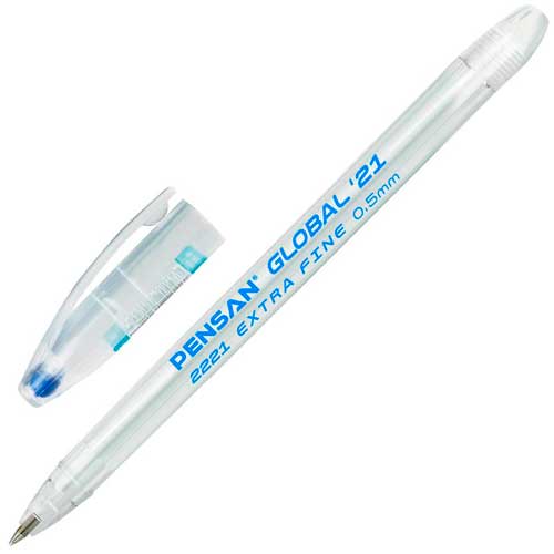 Ручка шариковая PENSAN GLOBAL 21 синяя, 0,5мм 2221