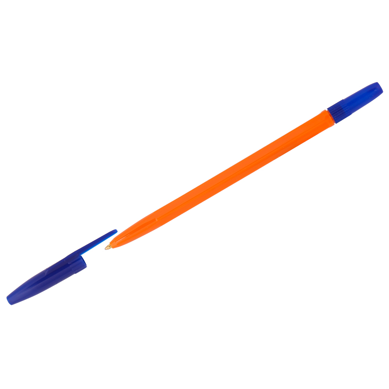 Ручка шариковая Стамм 511 Orange синяя, 1,0мм