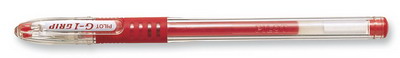 Ручка гелевая Pilot G1-5 GRIP 0,3мм с упором красная