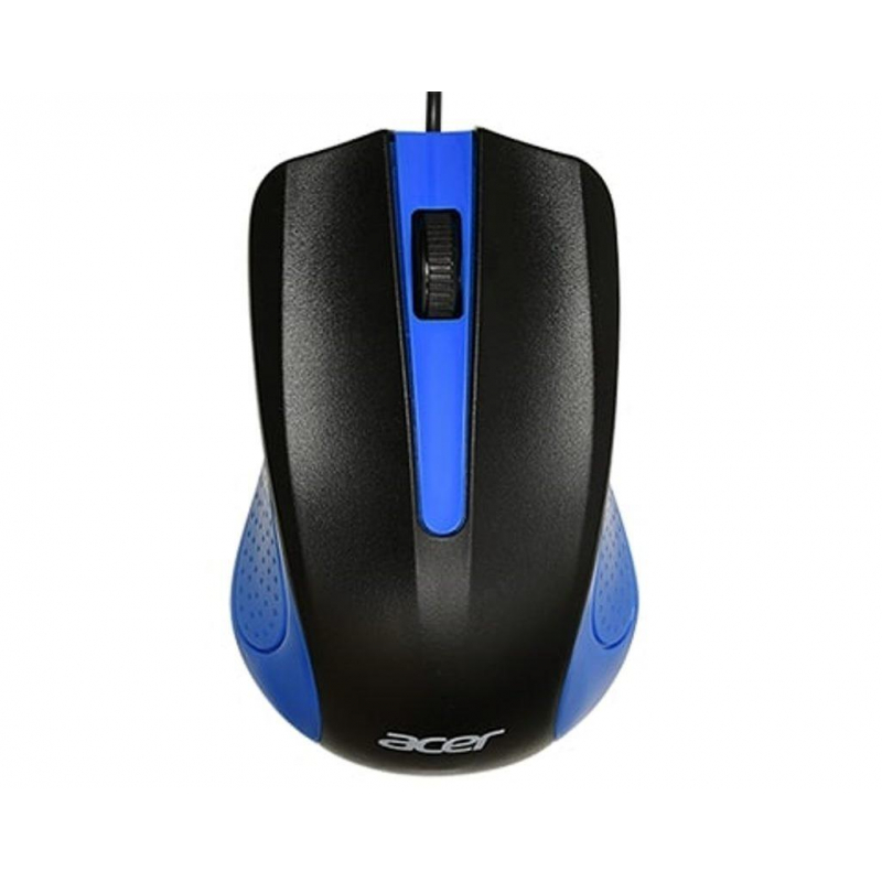 Мышь компьютерная Acer OMW011, черный/синий