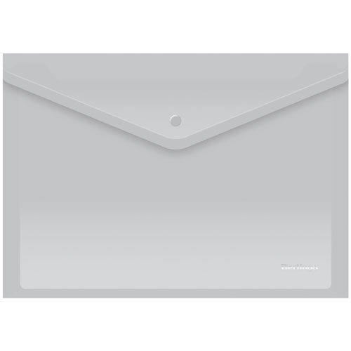 Папка-конверт на кнопке Berlingo, А4, 180мкм, матовая