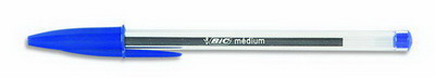 Ручка шариковая BIC Cristal синий  0,32 мм Франция