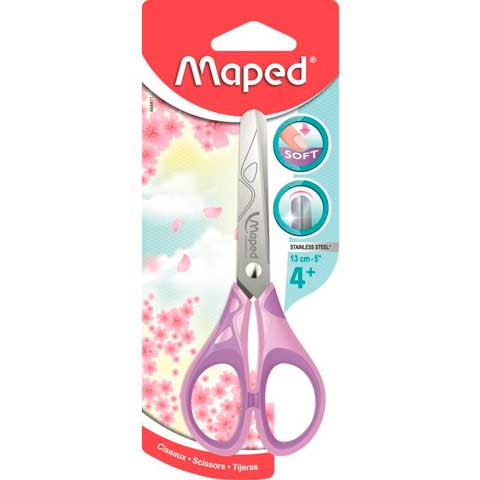 Ножницы детские Maped Essentials Soft Pastel (130 мм, классические)