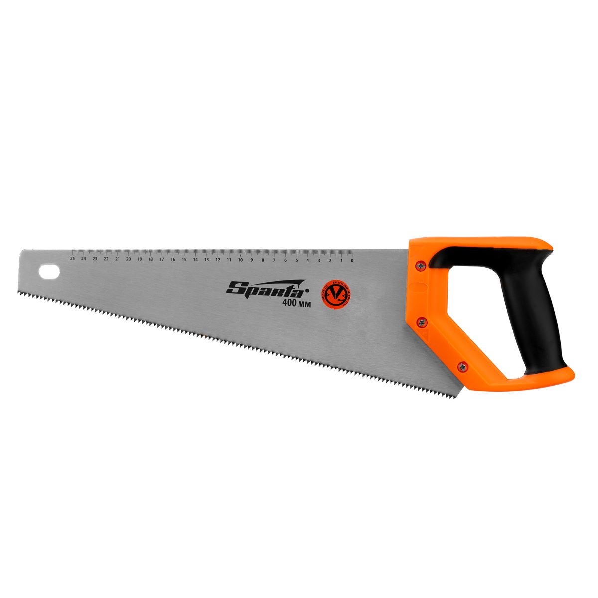 Ножовка по дереву, 400 мм, каленый зуб 3,5мм, двухкомпонентная рукоятка Sparta (235015)