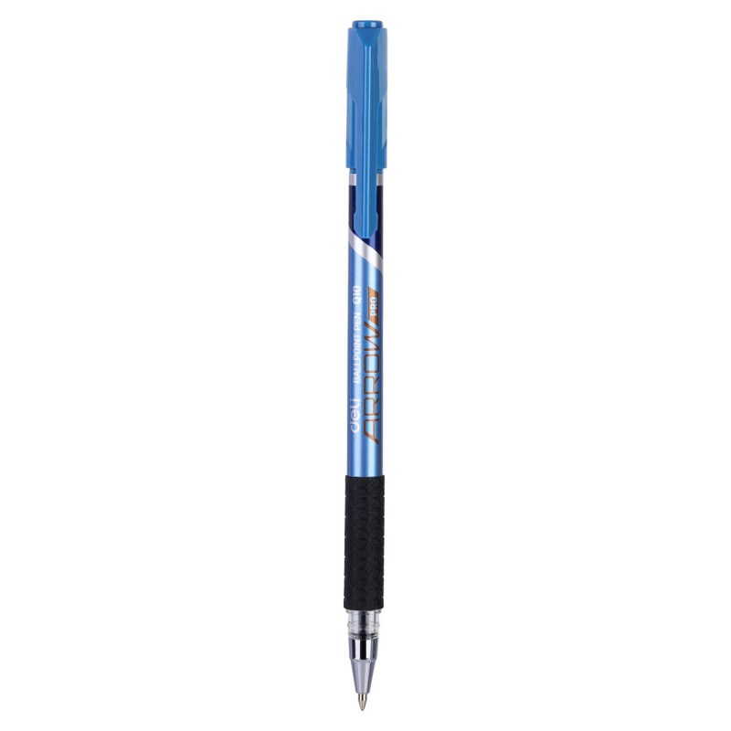 Ручка шариковая Arrow, диаметр шарика 0,7 мм, резиновая манжета, синяя
