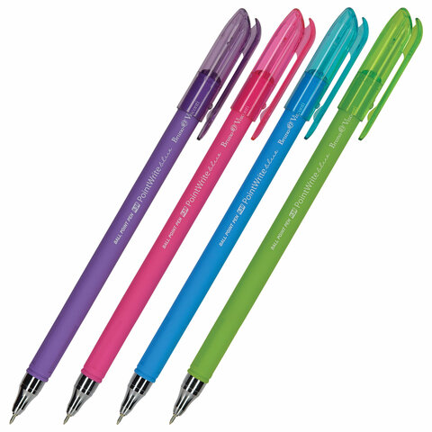 Ручка шариковая BRUNO VISCONTI PointWrite, СИНЯЯ, Special, корпус ассорти, узел 0,38 мм, линия письма 0,3 мм, 20-0211