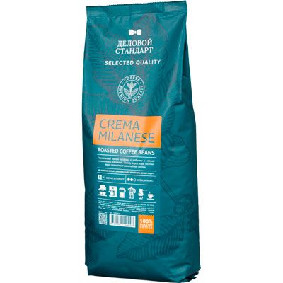 Кофе в зернах Деловой Стандарт Crema Milanese 1 кг