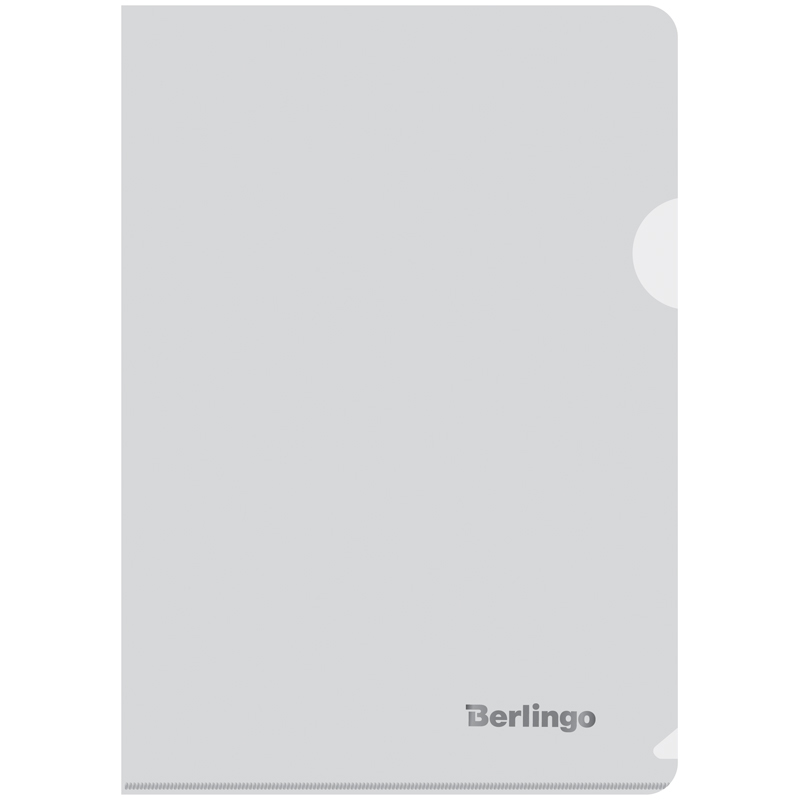 Папка-уголок Berlingo, А5, 180мкм, прозрачная