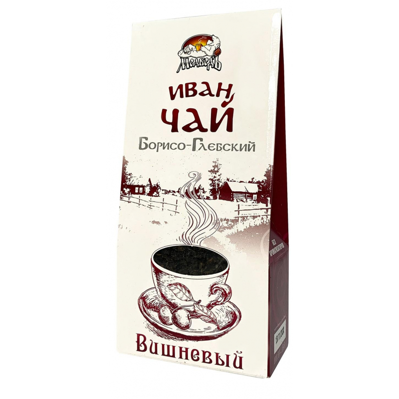 Чай Медведъ Иван-чай Борисоглебский,Вишневый,фермент., 50г