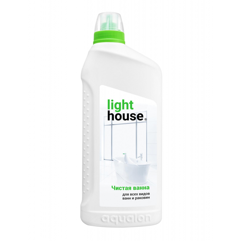 Средство для сантехники LightHouse Чистая ванна гель 750мл