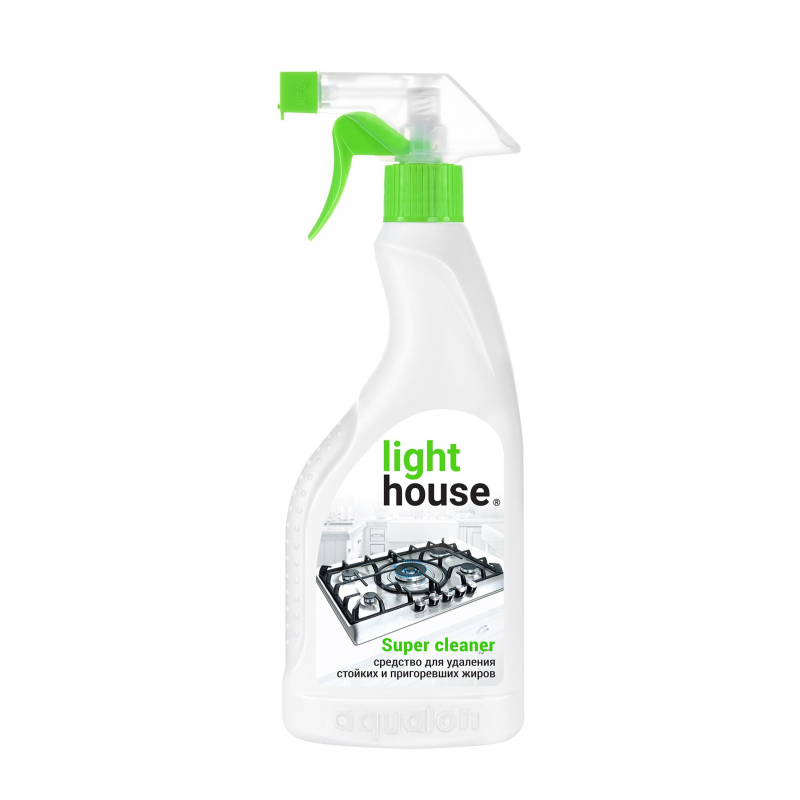 Чистящее средство для кухни LightHouse д/удал стойк и пригор жиров 500мл