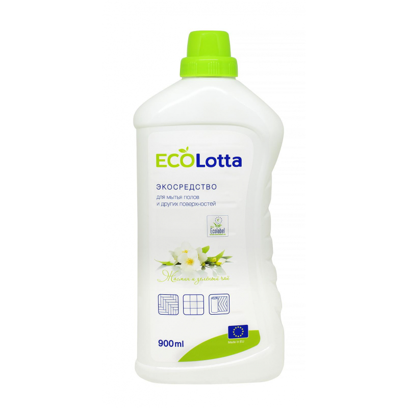Средство для мытья пола EcoLOTTA экологичное универс и др.поверхн 900мл