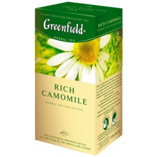 Чай Greenfield Camomile meadow травяной с ромашкой 25пак/пач