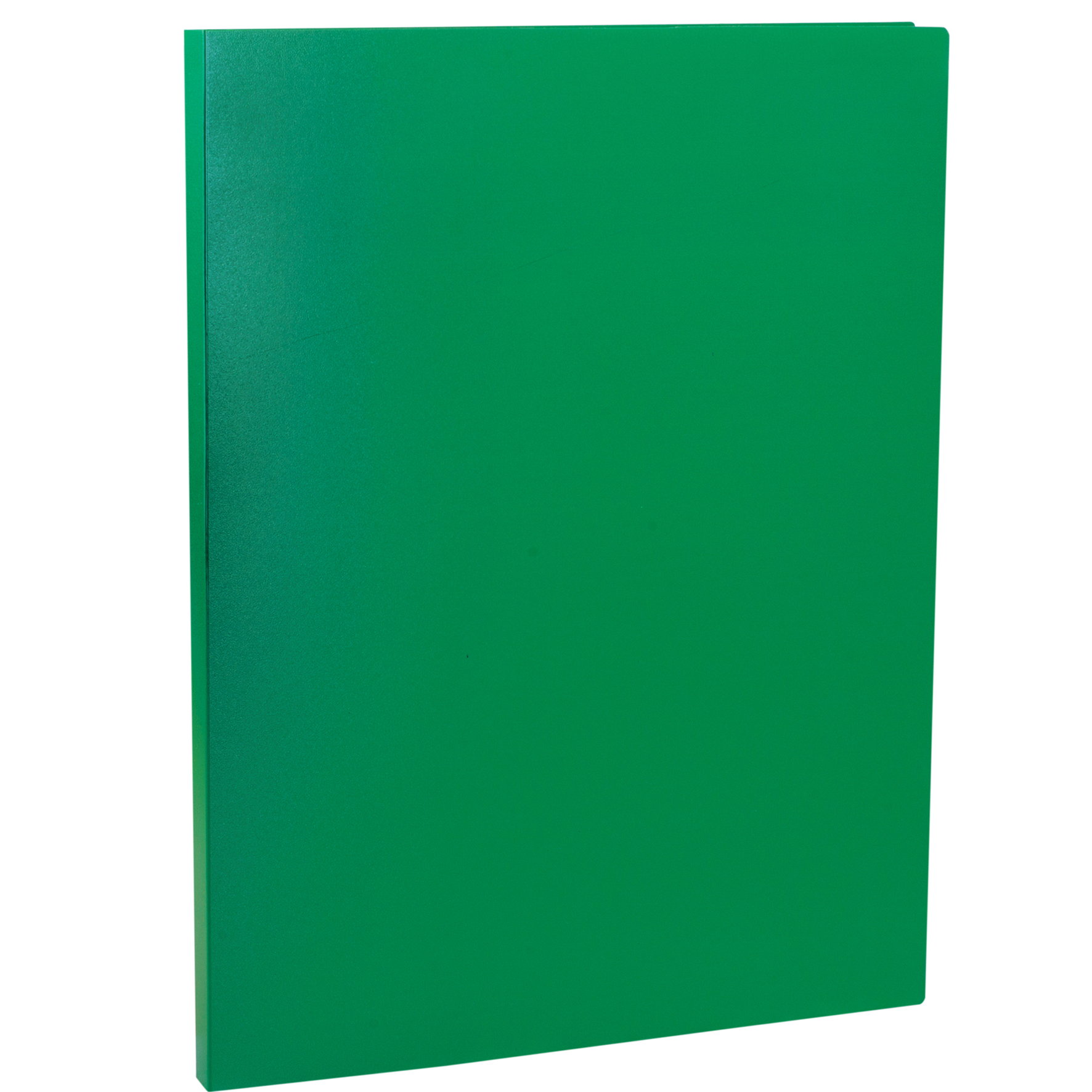 Папка с пружинным cкоросшивателем OfficeSpace, 14мм, 450мкм, зеленая