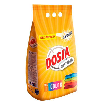 Порошок стиральный автомат Dosia Optima Color 13.5 кг (для цветного белья)