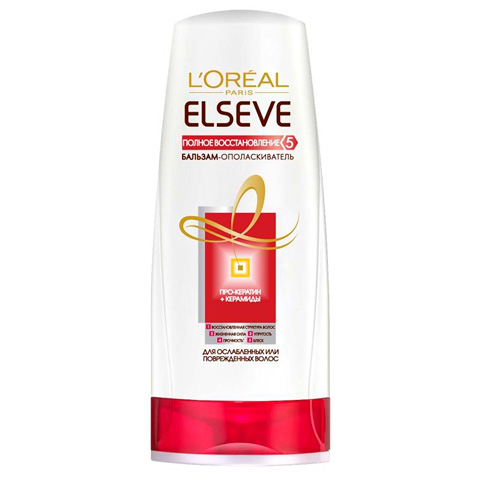Бальзам-ополаскиватель для волос L'OREAL ELSEVE «Полное восстановление», 200 мл