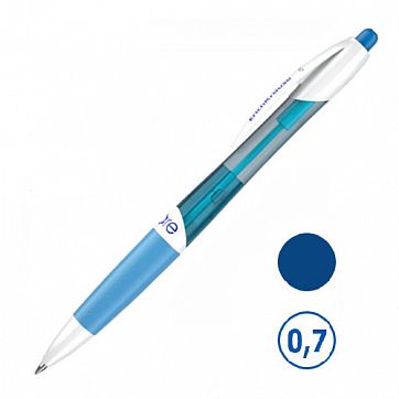 Ручка шариковая автомат. ERICH KRAUSE FIORE 0.7мм, синяя