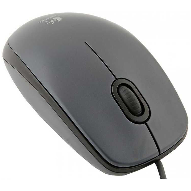 Мышь Logitech M90 USB серый