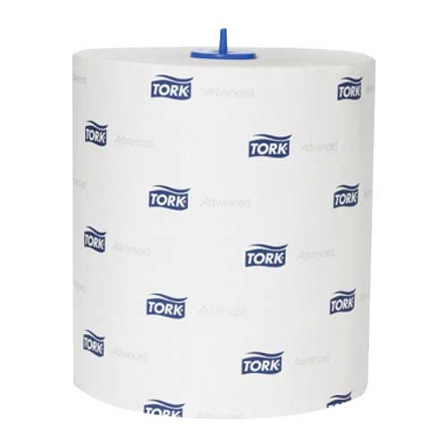 Полотенца бумажные в рулонах Tork Matic Advanced(H1), 2-слойные, 150м/рул, тиснение, белые