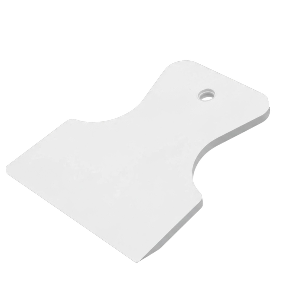 Шпатель резиновый белый 80 мм